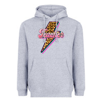 Heather Grey flash teacher Heavyweight Hoodie - BarkalooDesign