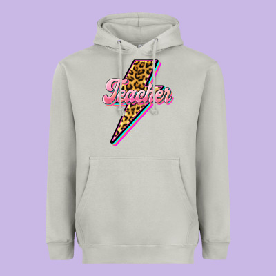 Flash Teacher Heavyweight Hoodie Designed By Barkaloodesign