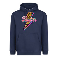 Navy flash teacher Heavyweight Hoodie - BarkalooDesign