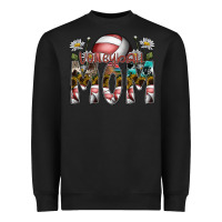 Black volleyball mom Heavyweight Sweatshirt - SublimationCraftShop