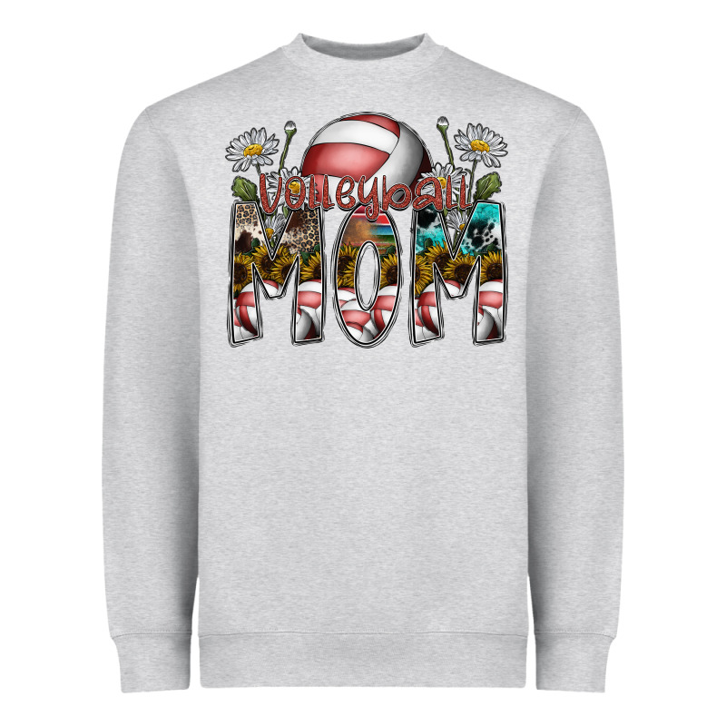 Volleyball Mom Heavyweight Sweatshirt by SublimationCraftShop | Teevron
