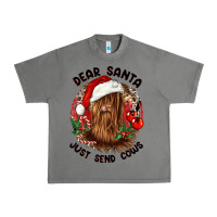 Tornado dear santa just send cows Urban Heavy Tee - CowGirlArtShop