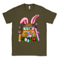 Army Green school bus easter Classic Tee - Artiststas
