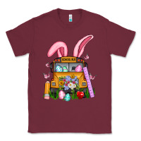 Burgundy school bus easter Classic Tee - Artiststas