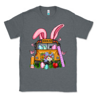 Charcoal Heather school bus easter Classic Tee - Artiststas
