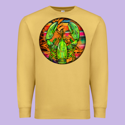 Lobster Premium Sweatshirt Designed By Barkaloodesign