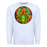 White lobster Premium Sweatshirt - BarkalooDesign