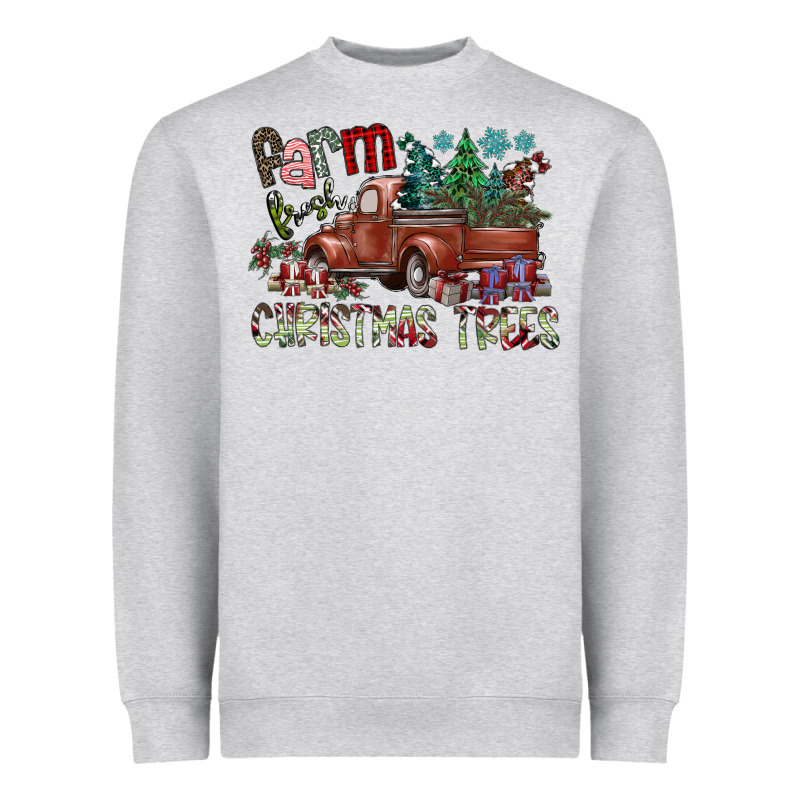Fram Fresh Christmas Trees Heavyweight Sweatshirt by SublimationCraftShop | Teevron