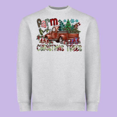 Fram Fresh Christmas Trees Heavyweight Sweatshirt Designed By Sublimationcraftshop