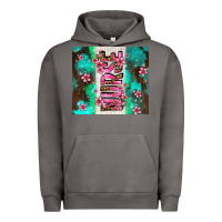 Pigment Tornado pink floral nurse with flowers Urban Hoodie - AdoDesignShop