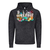Vintage Black Easter Hippopotamus coffee cups Easter Day Vintage Hoodie - CowGirlArtShop