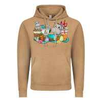 Vintage Camel Easter Hippopotamus coffee cups Easter Day Vintage Hoodie - CowGirlArtShop
