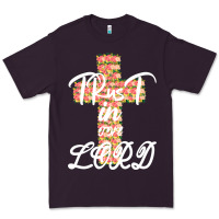 Plum Trust In The Lord Premium Tee - Bettercallsaul