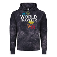 Cloud Black world traveler passport stamp gift shirt for men and women t shirt Vintage Hoodie - trangStudio