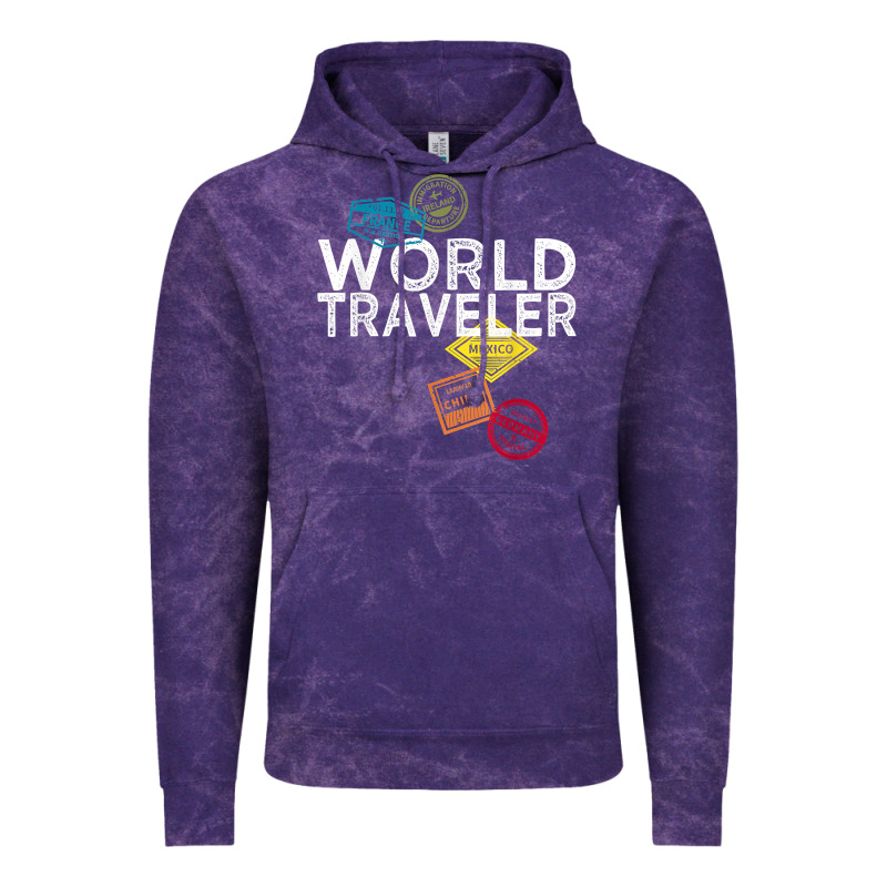 World Traveler Passport Stamp Gift Shirt For Men And Women T Shirt Vintage Hoodie by trangStudio | Teevron