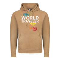 Vintage Camel world traveler passport stamp gift shirt for men and women t shirt Vintage Hoodie - trangStudio