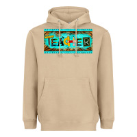 Mushroom teacher license plate Heavyweight Hoodie - BarkalooDesign