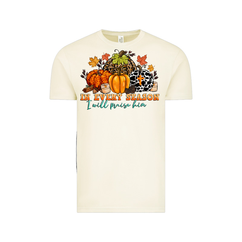 In Every Season I Will Praise Him Vintage Tee by CowGirlArtShop | Teevron