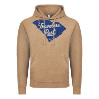 Travelers Rest South Carolina Sc Map Vintage Hoodie | Teevron