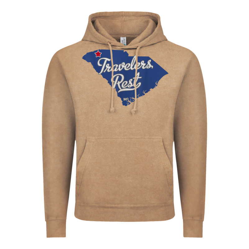 Travelers Rest South Carolina Sc Map Vintage Hoodie by trangStudio | Teevron