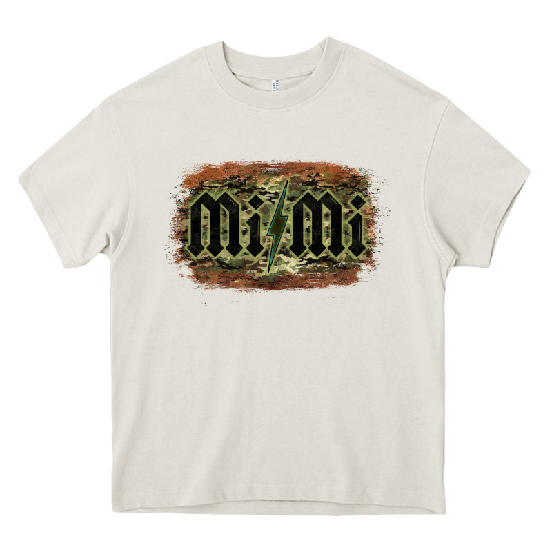Camouflage Patterned Mimi Tried Heavy Core Tee by Bettercallsaul | Teevron