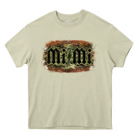 Mossy Camouflage Patterned Mimi Tried Heavy Core Tee - Bettercallsaul