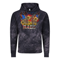 Cloud Black American babe 4th of july Vintage Hoodie - CowGirlArtShop