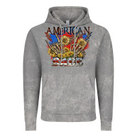 Cloud Rock American babe 4th of july Vintage Hoodie - CowGirlArtShop
