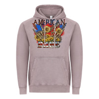 Vintage Zinc American babe 4th of july Vintage Hoodie - CowGirlArtShop