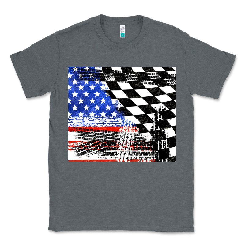 Racing Checkered Flag Tumbler Tbs Classic Tee by TumblerDesignByShophia | Teevron