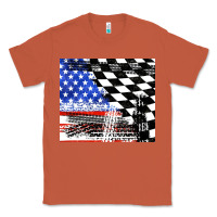 Copper racing checkered flag tumbler tbs Classic Tee - TumblerDesignByShophia