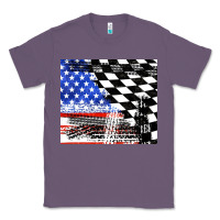 Lavender racing checkered flag tumbler tbs Classic Tee - TumblerDesignByShophia