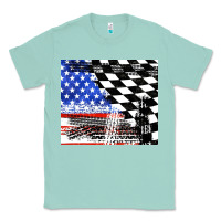 Seafoam racing checkered flag tumbler tbs Classic Tee - TumblerDesignByShophia