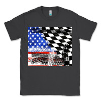 Smoke racing checkered flag tumbler tbs Classic Tee - TumblerDesignByShophia