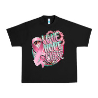 Black love hope cure Urban Heavy Tee - CowGirlArtShop