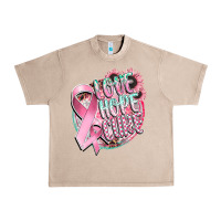 French Oak love hope cure Urban Heavy Tee - CowGirlArtShop