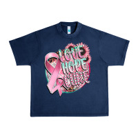 Navy love hope cure Urban Heavy Tee - CowGirlArtShop