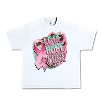 White love hope cure Urban Heavy Tee - CowGirlArtShop