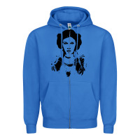 True Royal vintage leia Zipper Hoodie - trangStudio