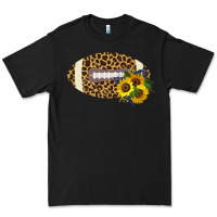 Black Leopard Print Footbal Premium Tee - Bettercallsaul