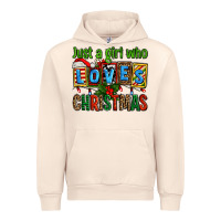 Sandshell just a girl who loves christmas Urban Hoodie - AdoDesignShop