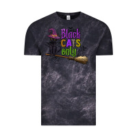 Cloud Black black cats only Vintage Tee - CowGirlArtShop