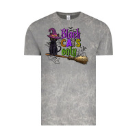 Cloud Rock black cats only Vintage Tee - CowGirlArtShop