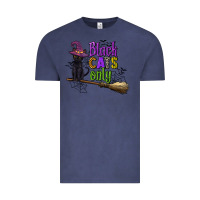 Vintage Denim black cats only Vintage Tee - CowGirlArtShop