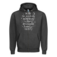 Charcoal Heather edgar allan poe literary gift, annabel lee quote gothic poet t shirt Zipper Hoodie - trangStudio