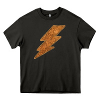 Asphalt Western Vintage Pattern Lightning Heavy Core Tee - Bettercallsaul