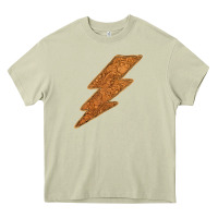 Mossy Western Vintage Pattern Lightning Heavy Core Tee - Bettercallsaul