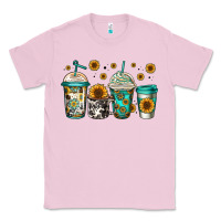 Bubblegum Pink sunflowers coffee cups Classic Tee - Jasminsmagicworld
