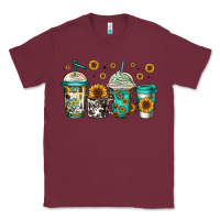 Burgundy sunflowers coffee cups Classic Tee - Jasminsmagicworld