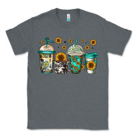 Charcoal Heather sunflowers coffee cups Classic Tee - Jasminsmagicworld